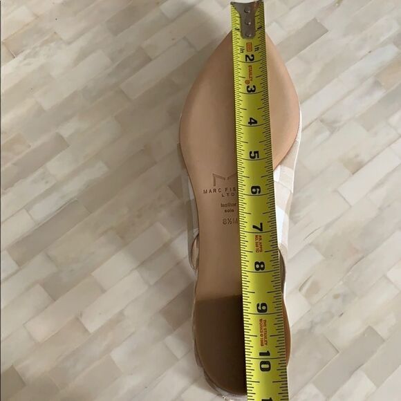 Marc Fisher | Samera slingback flat | tan/white - Picture 7 of 8